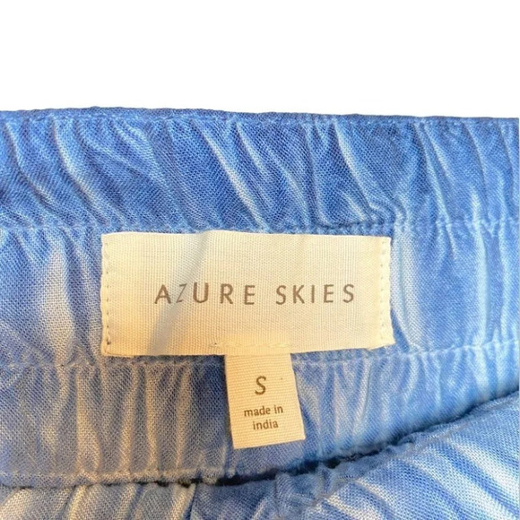 Aritzia Azure Skies Los Feliz Jogger Blue Grey Size Small Track Pants Drawstring - Picture 9 of 10